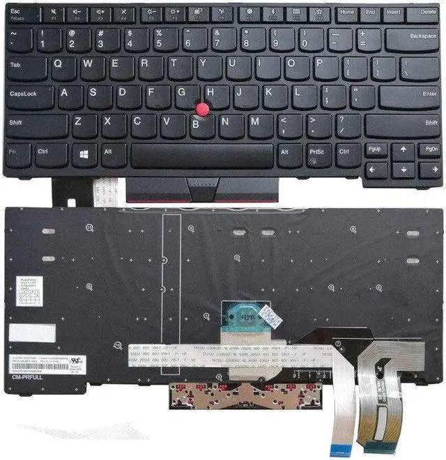 Alt view image 3 of 5 - US Black Keyboard for Lenovo ThinkPad A475 (20KL 20KM) A485 (20MU 20MV)