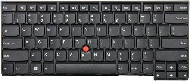 Main image of US Black Keyboard for Lenovo IBM ThinkPad L460 L450 L440