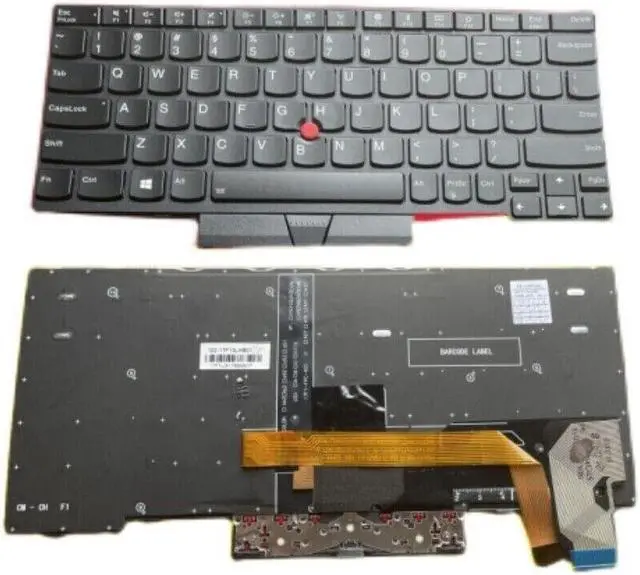 Main image of US Backlit Keyboard for Lenovo ThinkPad L13 (20R3 20R4) L13 Yoga (20R5 20R6)