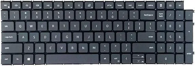 Main image of Backlit US Keyboard For DELL Inspiron 3510 3511 3515 3520 3521 3525 5510 5515