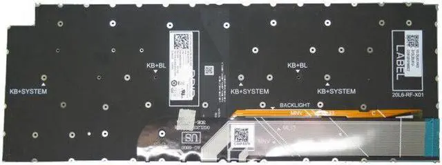 Alt view image 2 of 4 - Backlit US Keyboard For DELL Inspiron 5310 5320 5410 5415 5418 5420 5425 5410