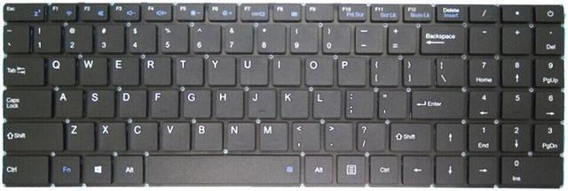 Main image of Laptop Replacement Keyboard For Bslay YP-P156 English US Black Without Backlit