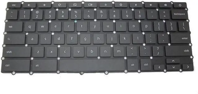 Main image of Laptop Replacement Keyboard For Quanta NL6 NL6D NL6L English US Black
