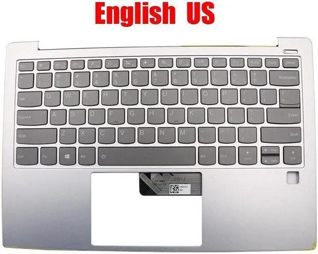 Main image of US Keyboard Palmrest For Lenovo Yoga S730-13IWL S730-13IML 5CB0S72889 Backlit