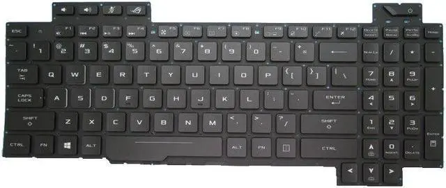 Main image of Laptop US Keyboard For ASUS GL703 GL703G GL703GS GL703GM Black Without Frame