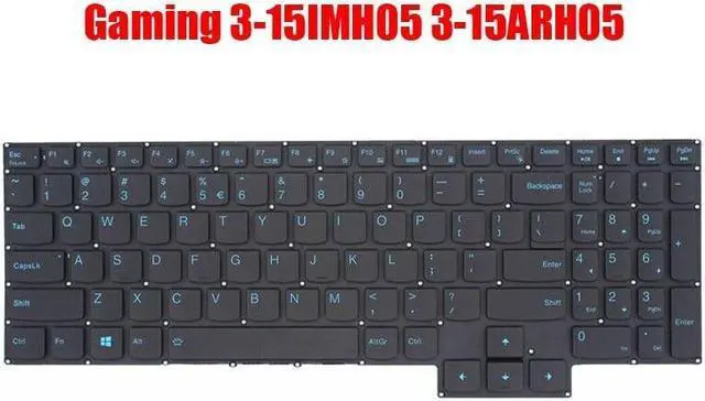 Main image of Keyboard For Lenovo IDEapad Gaming 3-15IMH05 3-15ARH05 English US Backlit