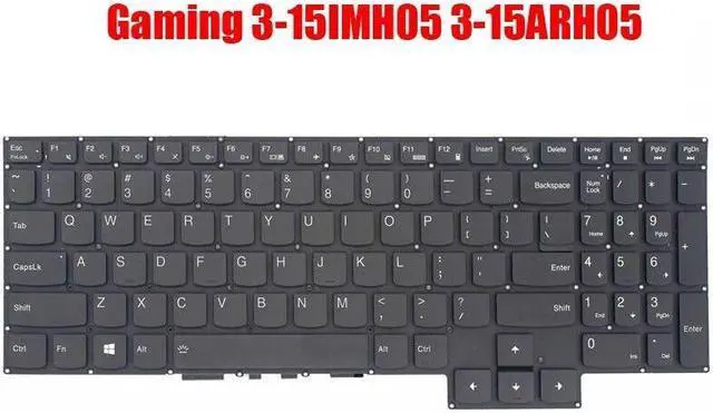 Main image of US Keyboard For Lenovo IDEapad Gaming 3-15IMH05 3-15ARH05 With Backlit