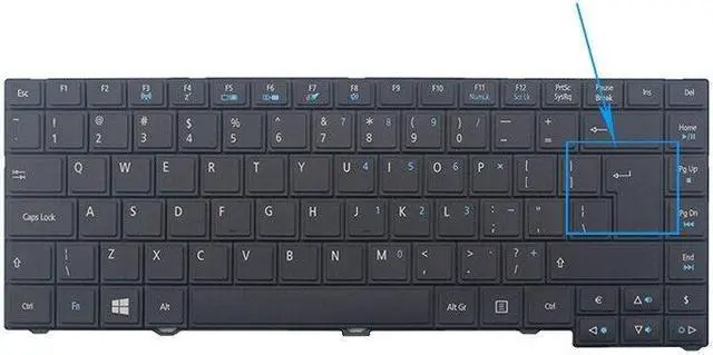 Alt view image 2 of 5 - Keyboard For ACER TravelMate 4740 P243-M P633 United States US No Backlit Black