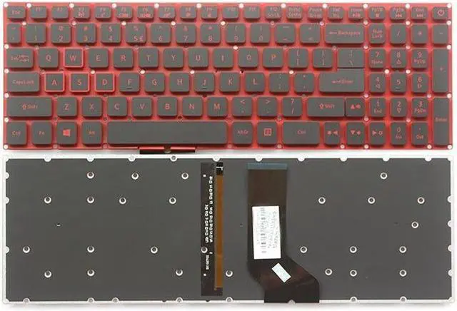 Alt view image 3 of 5 - Laptop Keyboard For ACER Nitro 5 AN515-42 R72M R970 R5ED R8HN US With Backlight