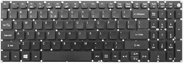 Alt view image 3 of 5 - Laptop Keyboard For ACER Aspire 5 A517-51 Without Backlit United States US Black