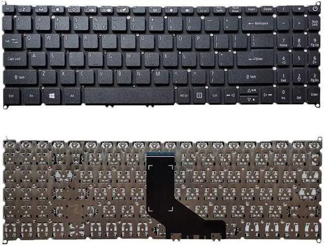 Alt view image 2 of 5 - Laptop Keyboard For ACER Aspire S50-51  A515-54 54G United States US Black