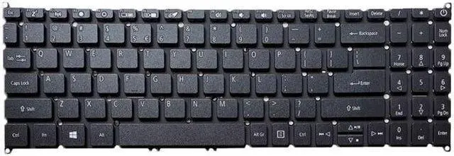 Alt view image 3 of 5 - Laptop Keyboard For ACER Aspire S50-51  A515-54 54G United States US Black