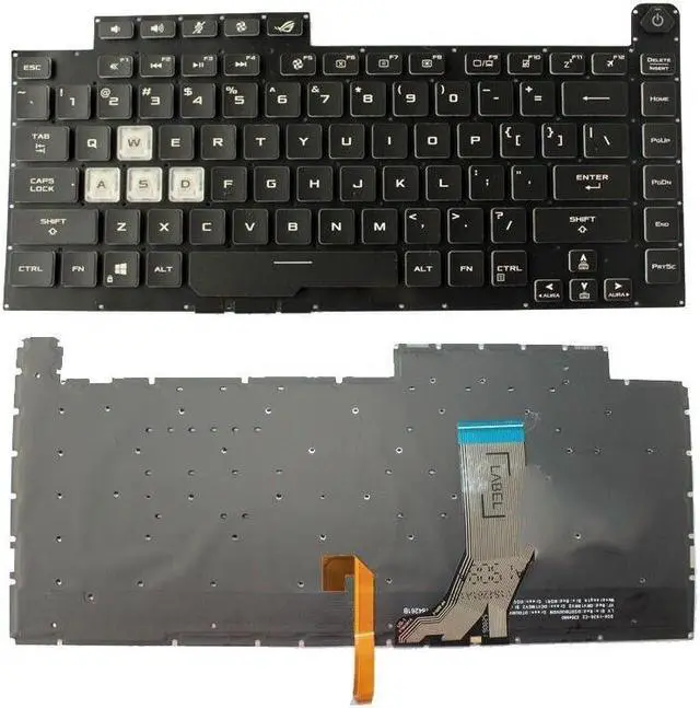 Main image of Laptop Backlight English US Keyboard For ASUS ROG Strix G GL531GW GL531GV Black