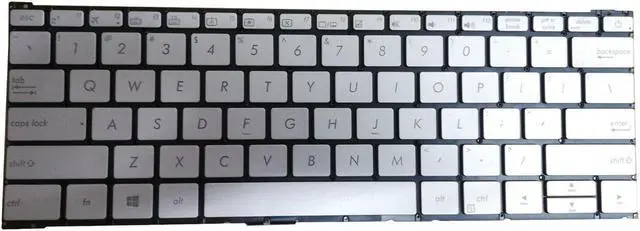 Main image of Laptop US Keyboard For ASUS ZenBook 3 UX390 UX390UA UX390UAK With Backlit Sliver