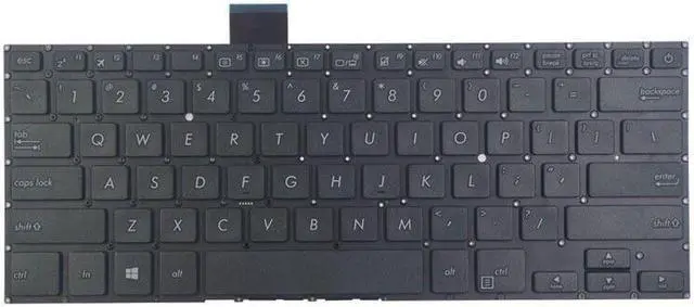 Main image of Laptop US Keyboard For ASUS VivoBook P1400UA P1400UQ P1400UR Without Frame Black