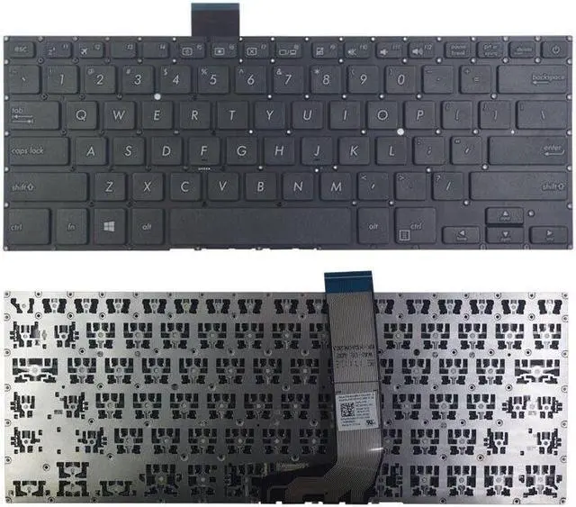 Alt view image 2 of 4 - Laptop US Keyboard For ASUS VivoBook P1400UA P1400UQ P1400UR Without Frame Black