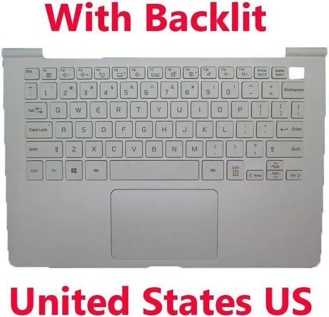 Main image of Laptop PalmRestincluding US Keyboard For 13Z980 13ZD980 13Z98 MBN6528330X English US
