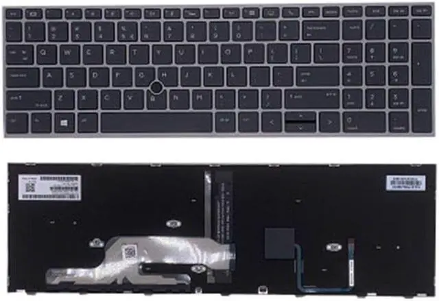 Main image of Laptop US Keyboard For HP ZBook 15 G5 ZBook 15 G6 With Backlit With Point Stick
