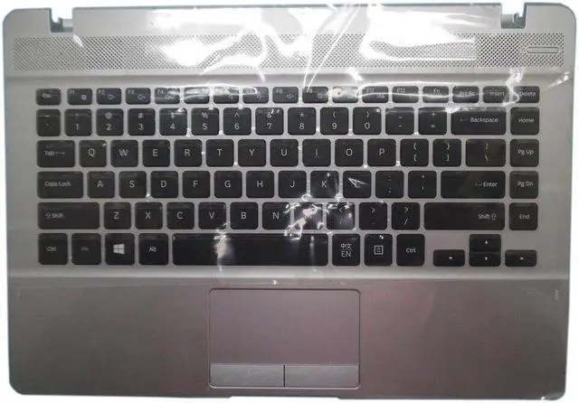 Main image of US keyboard For Samsung NP370E4K 370E4K PalmRest BA98-00391L Touchpad