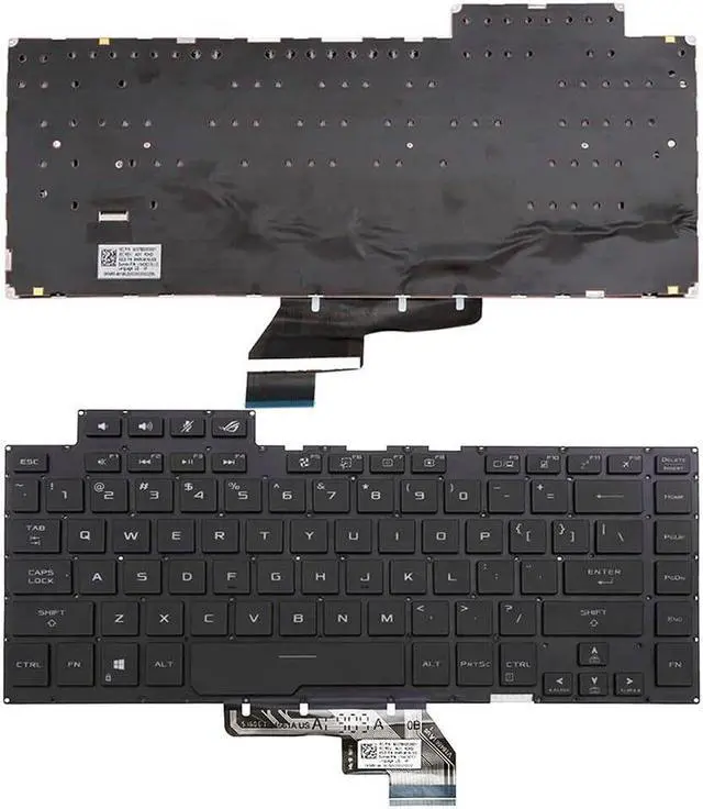 Main image of Laptop US Keyboard For ASUS ROG Zephyrus M GU532GU GU532GV With RGB Backlit