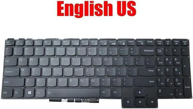 Main image of Backlit US Keyboard For Lenovo Legion 5-15IMH05 5-15IMH05H 5-15ARH05 5-15ARH05H