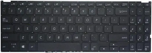 Main image of Laptop Keyboard For ASUS K512FA K512FJ K512FL K512JP United States US