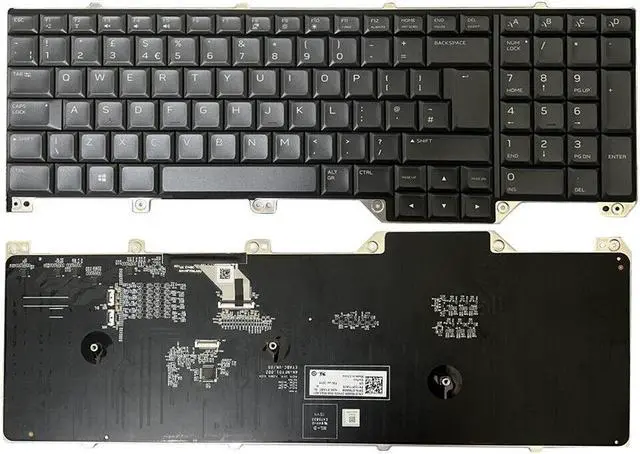 Alt view image 2 of 5 - Keyboard for Dell Alienware 17 R5 Area 51m Key RGB Backlit