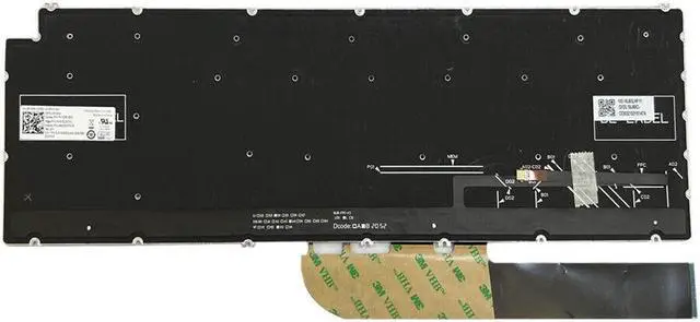 Alt view image 3 of 5 - US Kerboard With Backlit for Dell Inspiron 15 7590 7591 7791 5584 5590