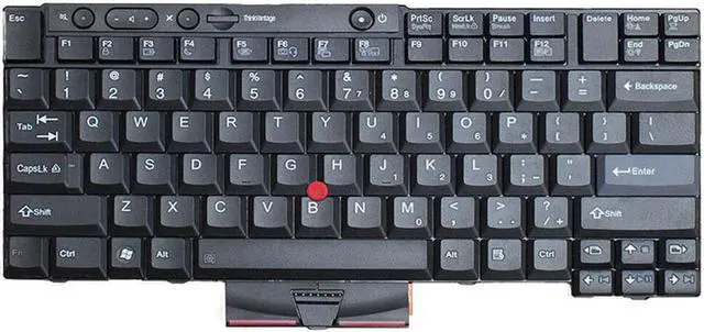 Alt view image 2 of 5 - Keyboard for ThinkPad T400S T410 T410I T410S T420 BLACK Replacment keyboard US