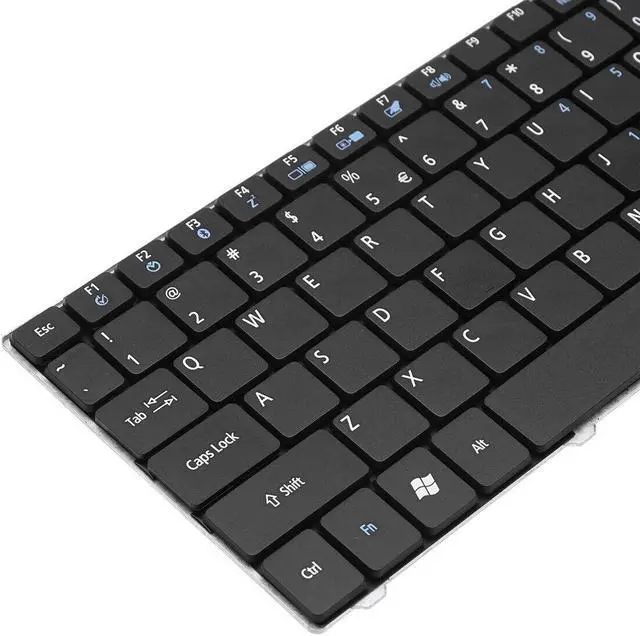 Alt view image 3 of 5 - Laptop Keyboard for Acer Aspire One 751 ZA3 721 1810T 1830T BLACK SX108202A-US