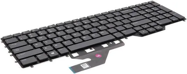 Alt view image 2 of 5 - Keyboard for Dell Alienware M17 R2 BLACK Without FRAME Full Colorful Backlit US