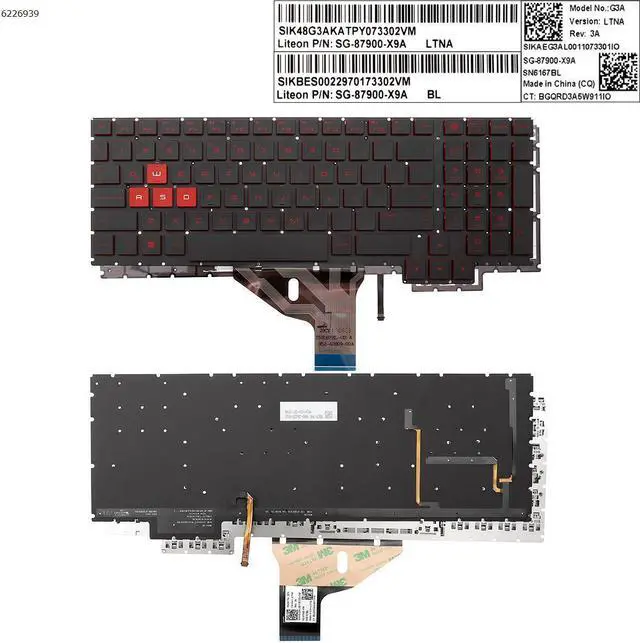 Main image of Latin Keyboard for HP Omen 15-ce 15-ce000 15-ce020ca 15-CE010CA 15-CE0US Backlit