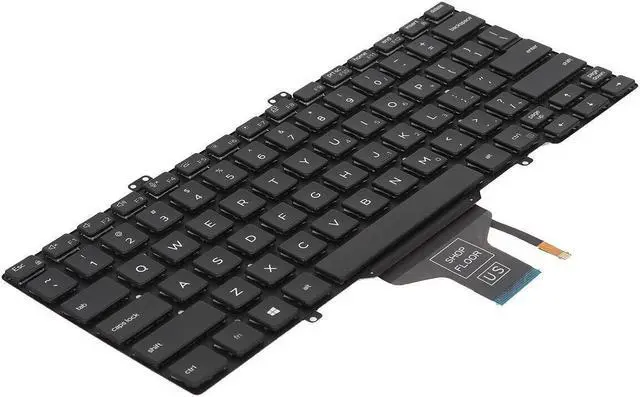 Alt view image 2 of 5 - US Keyboard for DELL LatituDE 5400 5401 5410 Backlit without point