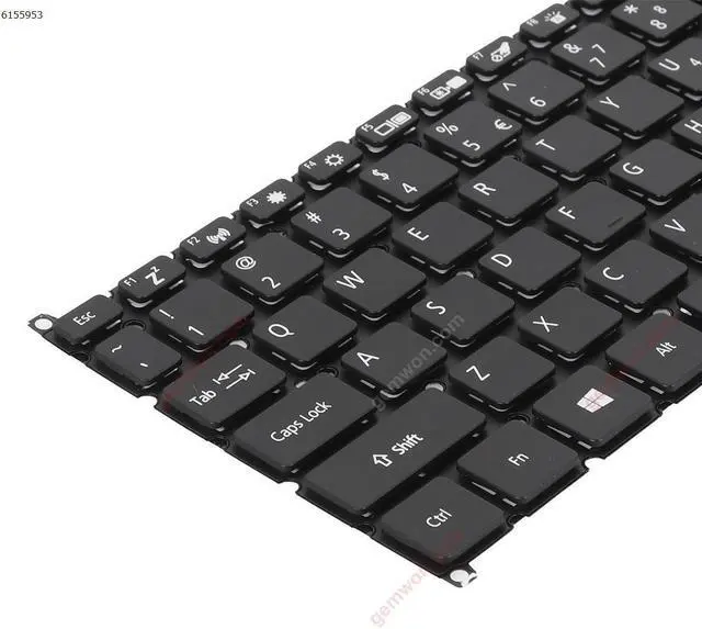 Alt view image 2 of 5 - US Keyboard forACER Spin SP513-52 SP513-53 SP513-53N SP314-51 BLACK  Backlit