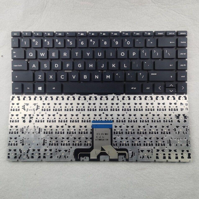 thumbnail interactive-video image 1 of Replacement Laptop Keyboard For HP Pavilion 17 - QWERTY UK Layout, Black 1 of 6