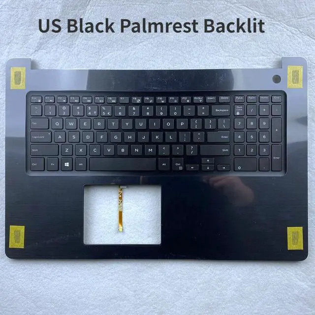 Main image of US Palmrest Backlit Keyboard For Dell Inspiron 17-5770 17-5775 Series DPN 04YJTR