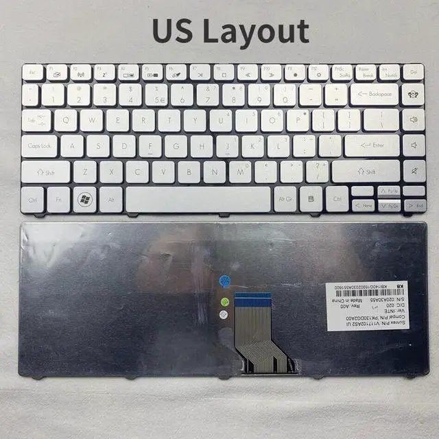 Alt view image 3 of 5 - US GR Keyboard For Gateway EC39 ID43A03c TM8481 ID49 ID49C13u ID49C14u Series