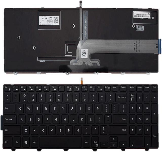Main image of Keyboard for Dell Inspiron 15-5000 Series NSK-LR0BC PK1313G1B00 Backlit US
