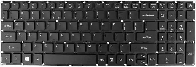 Alt view image 2 of 5 - Keyboard for Acer Aspire E5-722 E5-772 V3-574G E5-573T E5-573 Backlit US