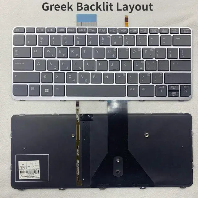Alt view image 2 of 5 - Backlit Keyboard For HP EliteBook FOLIO 1020 G1 1030 G1 eries