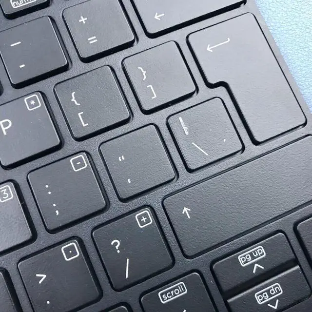 Alt view image 3 of 5 - US-international Backlit Keyboard For HP Pro X2 612 G1 eries