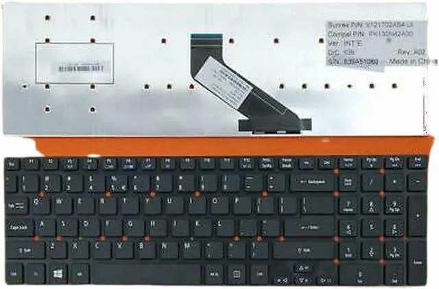 Main image of Keyboard for ACER Aspire 5755G 5830T BLACK 9Z.N9MBC.11D R61BC 1D US