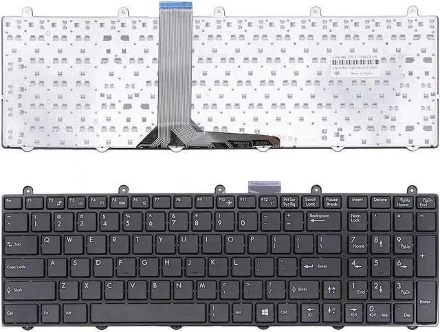 Main image of Keyboard for MSI GT60 GT70 GT780 GT783 GX780 BLACK FRAME BLACK Small Enter US