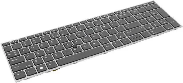 Alt view image 2 of 5 - Keyboard for HP Probook 640 G5  with point Backlit(The back buckle is broken US