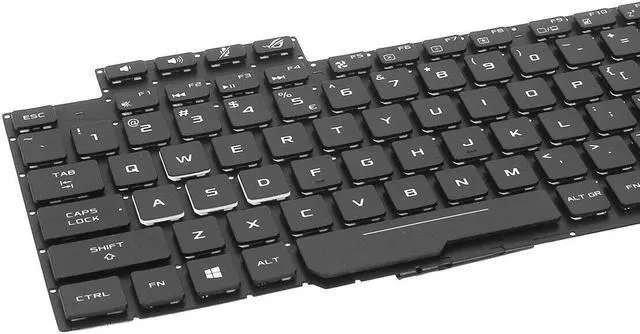 Alt view image 3 of 5 - Keyboard for Asus  GL503GE GL703G GL703GE GL703GM BLACK Backlit V170146  US