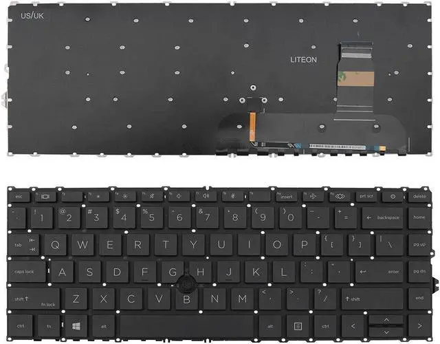 Main image of Keyboard for HP EliteBook 840 G7 BLACK 6037B0161801 Without FRAME With point US