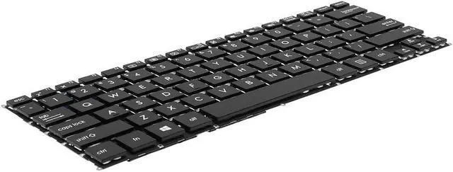 Alt view image 3 of 5 - Keyboard for ASUS x205 x205t x205ta BLACK ( without FRAME) US