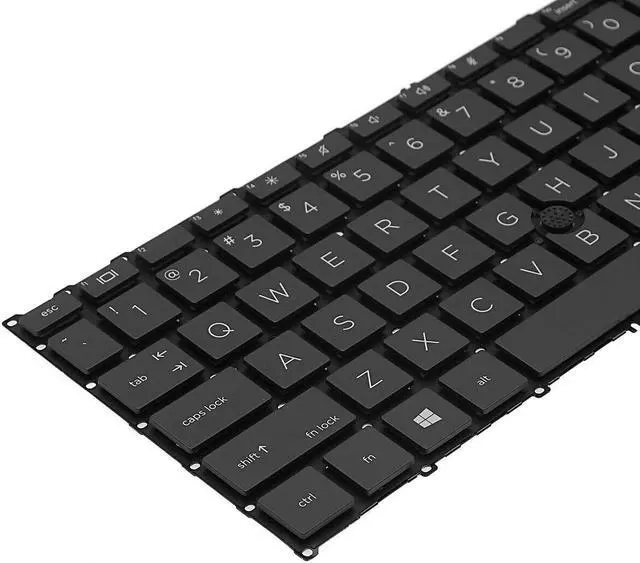 Alt view image 2 of 5 - US Keyboard for HP EliteBook 840 g7 BLACK Without FRAME with point 6037B0161801