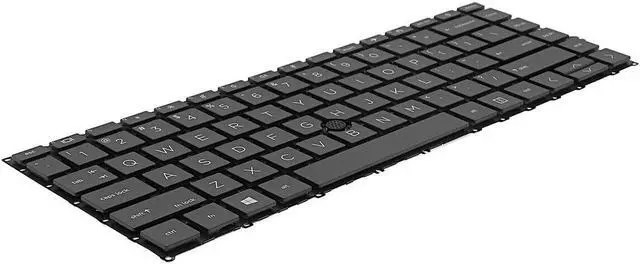 Alt view image 3 of 5 - US Keyboard for HP EliteBook 840 g7 BLACK Without FRAME with point 6037B0161801