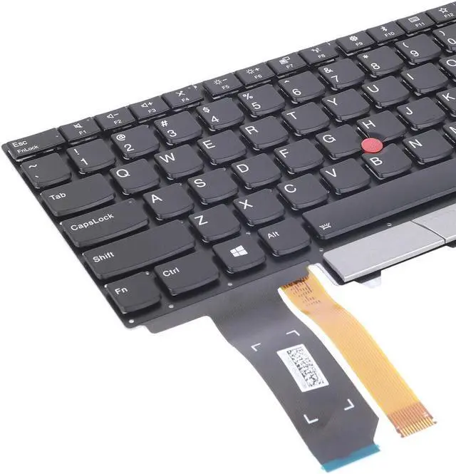 Alt view image 2 of 5 - US Keyboard for Lenovo Thinkpad E14 Gen 1 2020 Type 20RA 20RB Backlit With Point